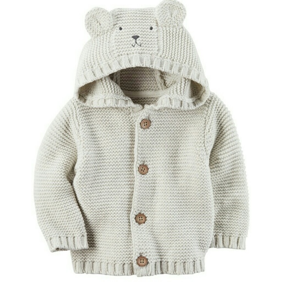 Carter's Other - Carter's Hooded Bear Cardigan Carter's Other - Carter's Hooded Bear Cardigan